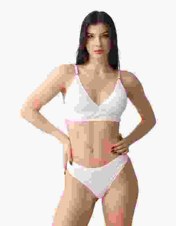 Cotton Blend Bra