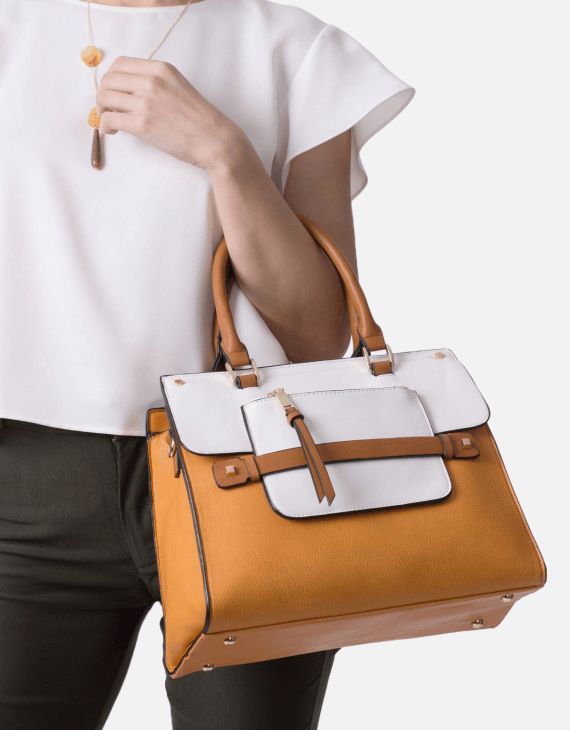 Ladies Tote Leather Bag
